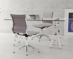 Zuo Modern Glider Conference Chair White 100378